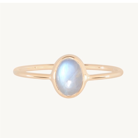 Catbird Jewelry - Catbird Oval Moonstone 14K Gold